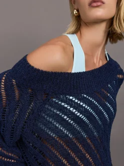 Open Knit Sweater