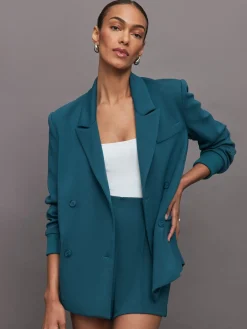 Oversized Blazer with Cuffs