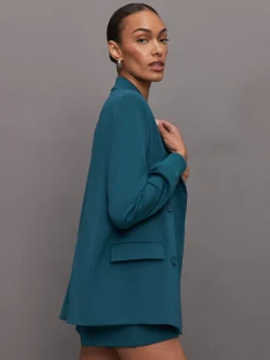 Oversized Blazer with Cuffs