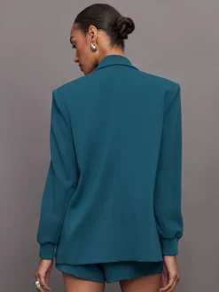 Oversized Blazer with Cuffs