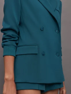 Oversized Blazer with Cuffs