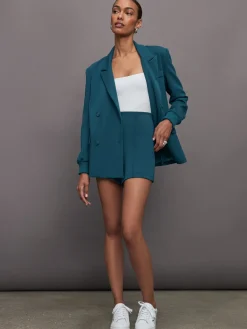 Oversized Blazer with Cuffs