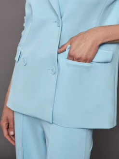 Oversized Blazer with Cuffs