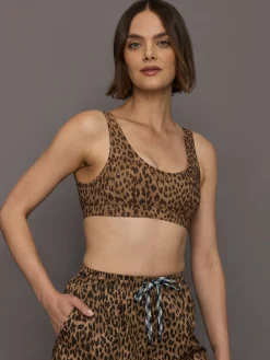 Panthera Scoop Neck Bra