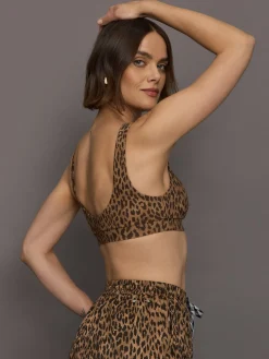 Panthera Scoop Neck Bra