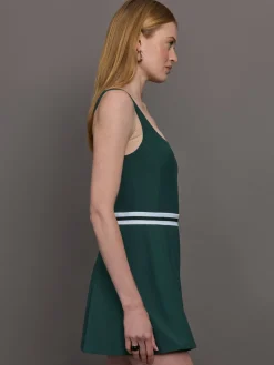Peached Lucette Pleated Dress