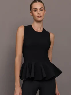 Peplum Sweater Tank