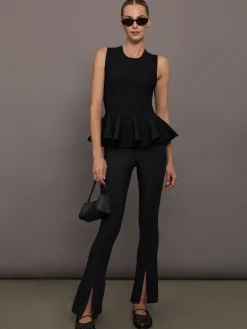 Peplum Sweater Tank