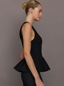 Peplum Sweater Tank
