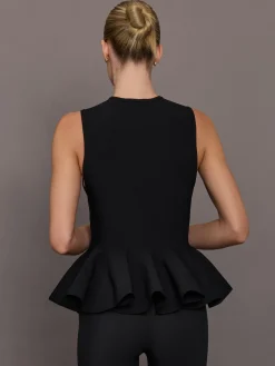 Peplum Sweater Tank