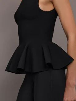 Peplum Sweater Tank
