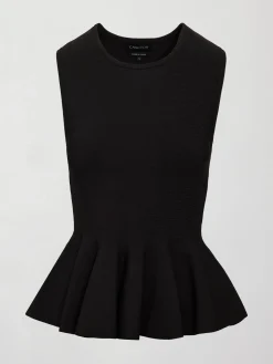 Peplum Sweater Tank