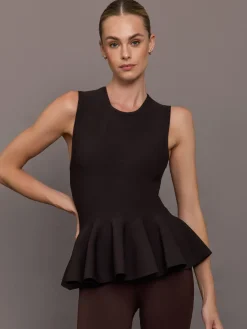 Peplum Sweater Tank