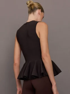 Peplum Sweater Tank
