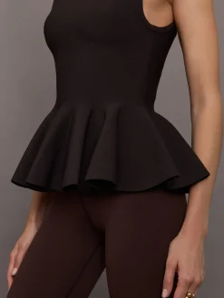 Peplum Sweater Tank