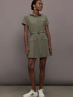 Phoenix Belted Shirt Dress
