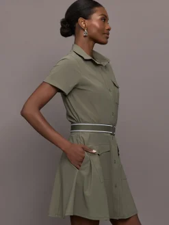 Phoenix Belted Shirt Dress