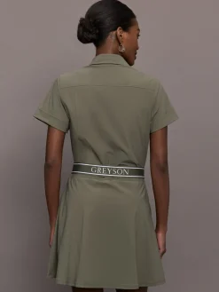 Phoenix Belted Shirt Dress