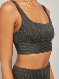 Pinstripe Bra