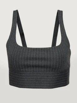 Pinstripe Bra