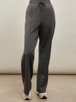 Pinstripe Wide Leg Pant