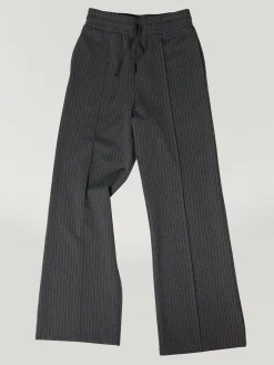 Pinstripe Wide Leg Pant