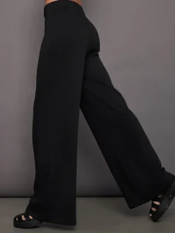 Pintuck Knit Pant in Interlock