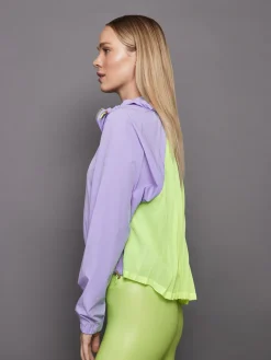 Pleated Back Running Jacket
