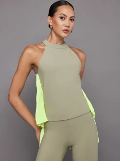 Pleated Back Tank in Melt