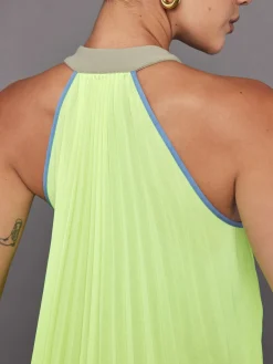 Pleated Back Tank in Melt