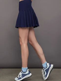 Pleated Mini Skirt