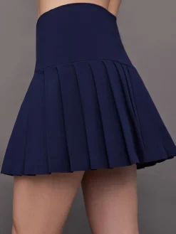 Pleated Mini Skirt