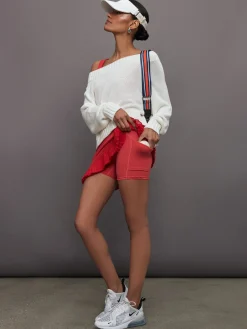 Pleated Tennis Ball Shortie in Melt