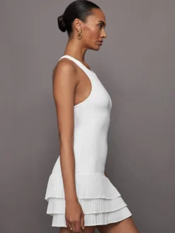 Pleated Tier Tennis Dress