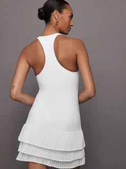 Pleated Tier Tennis Dress