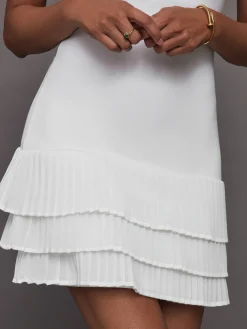 Pleated Tier Tennis Dress