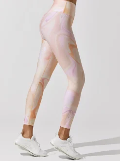 Printed High Rise 7/8 Legging