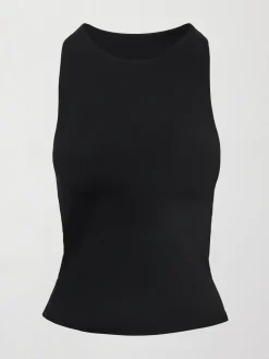 Racer High Neck Active Tank in Diamond Compression