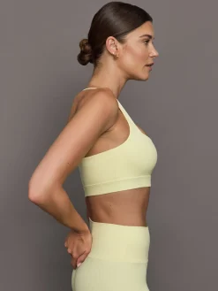 Racerback Bra in Ribbed Melt