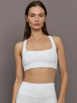 Racerback Bra in Ribbed Melt