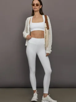Racerback Bra in Ribbed Melt