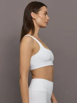 Racerback Bra in Ribbed Melt