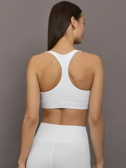 Racerback Bra in Ribbed Melt