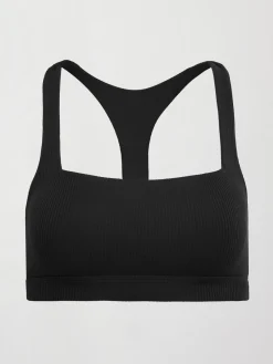 Racerback Bra in Ribbed Melt