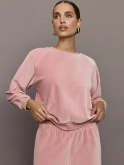 Raglan Pullover in Velour