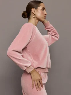 Raglan Pullover in Velour