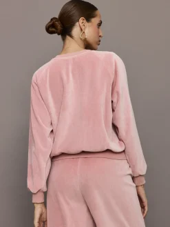 Raglan Pullover in Velour