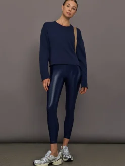 Regular Rise 7/8 Legging in Takara Shine