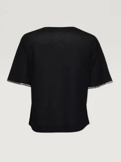 RHINESTONE Short Sleeve TOP