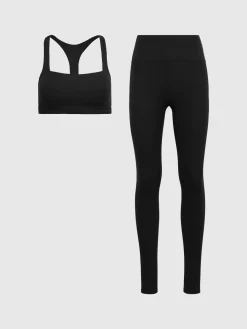 Ribbed Melt Bra & Legging Bundle